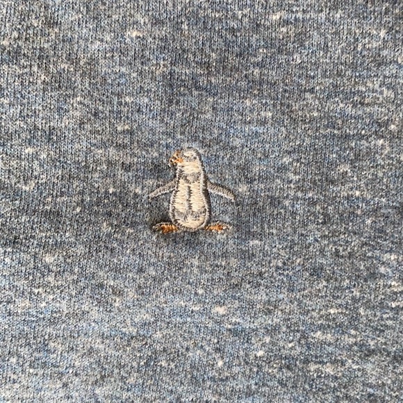 Soft Blue Zip Up Hoodie - Picture 4 of 6